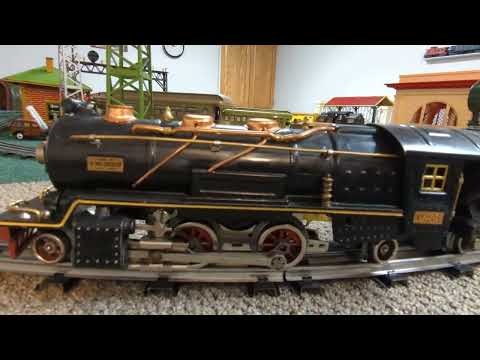 Classic Lionel Black 260E & Tender with Cream stripes from 1930! 93 year old outfit 241E runs great!