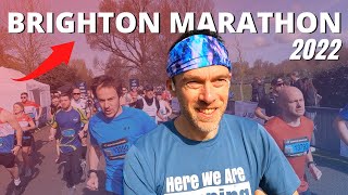 Brighton Marathon 2022 | Race VLOG | Sub 4 hour Marathon Attempt