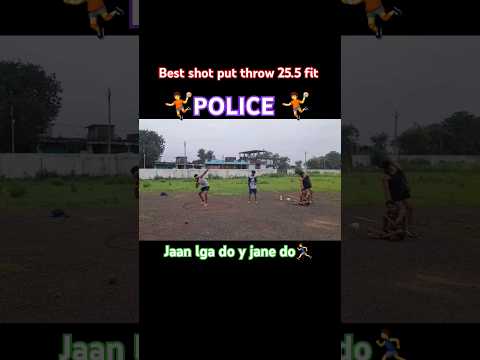 Top Shot Put Technique Practice by Indian Player in Stadium