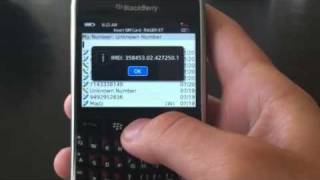 How to Unlock BlackBerry 8900 Curve