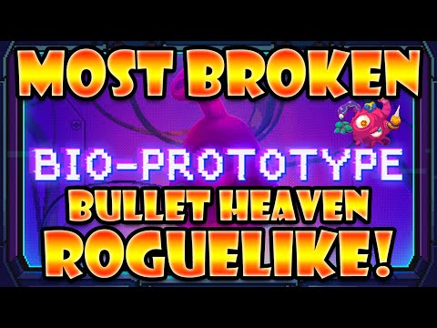 We BROKE The Most Broken Roguelike Bullet Heaven Game! | Bio Prototype