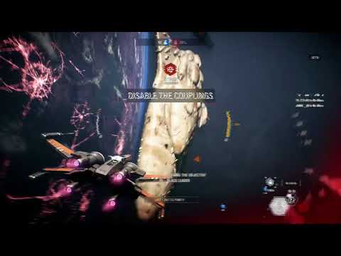 STAR WARS BATTLEFRONT 2 - Poe's X-wing gameplay.