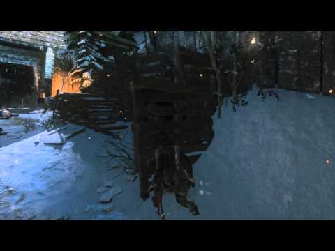 Rise of The Tomb Raider - Get Out of Dodge: Heavy Trinity Soldier cutscene & Fight, Shrapnel Grenade