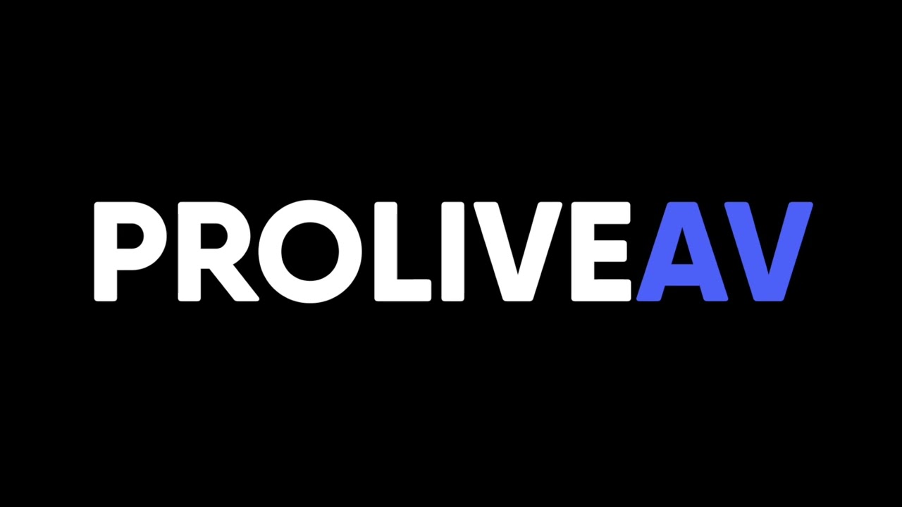 Promotional video thumbnail 1 for ProLive Audio Visual