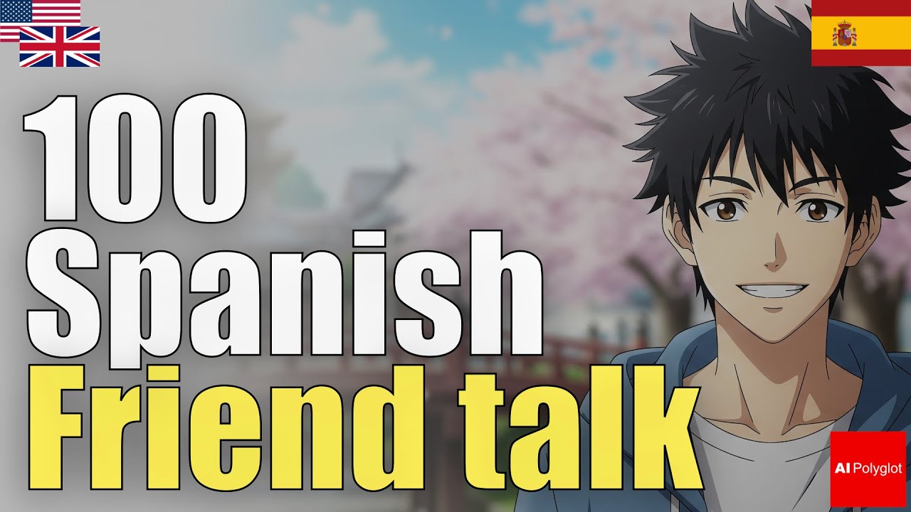 100 Spanish Friend Talks | Natural Listening | Must-Know