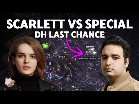 SCARLETT vs SPECIAL'S Endless Widow Mine Drops! | DH Last Chance Qualifier (Bo3 TvZ) - StarCraft 2