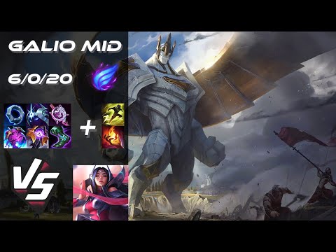 MID Galio vs Irelia - NA Challenger Patch 25.S1.5