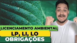 ATUALIZADO 2023 -  Licenciamento Ambiental  - entenda com EXEMPLOS   O QUE É, TIPOS E CONDICIONANTES