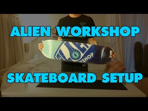 Alien Workshop Skateboard Setup!