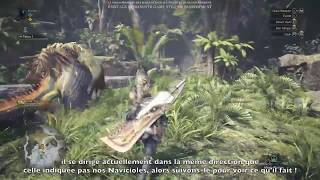 [MONSTER HUNTER: WORLD] - PRESENTATION DE GAMEPLAY - FORET ANCIENNE - PS4, XBOX ONE, PC