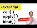 JavaScript : enfin comprendre call() apply() bind()