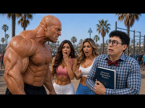 I PRETENDED TO BE A WEAK NERD AT THE WORKOUT PARK 
