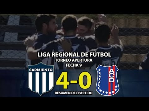 Club Sarmiento vs Automoto - Resumen (4-0) | Fecha 9 | Liga Regional de Fútbol