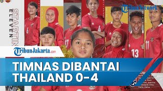 Hasil Piala Asia Wanita 2022: Timnas Wanita Indonesia Dibantai Thailand dengan Skor 0-4