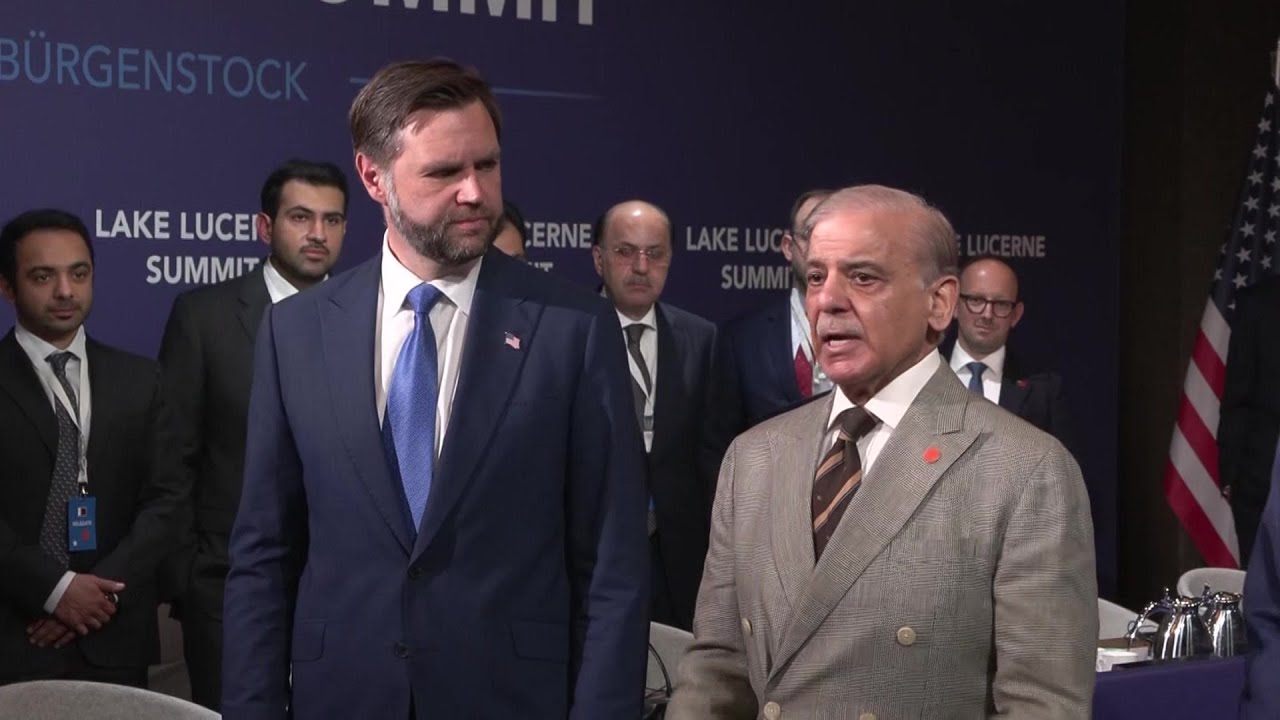 Video | Pakistani PM hails 'a great day', at start of US-Iran talks in Switzerland | AFP