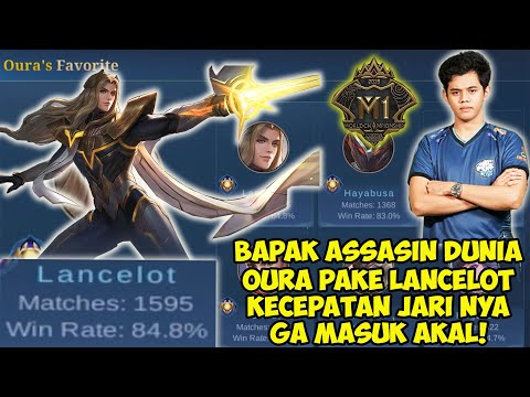 OURA SANG RAJA ASSASIN MAIN LANCELOT LICIN BANGET! KECEPATAN JARINYA GA MASUK AKAL