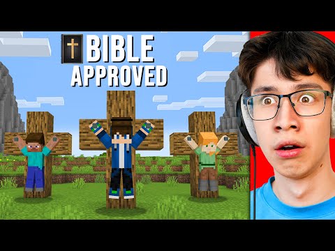 Beating Minecraft the Way The Bible Intended It