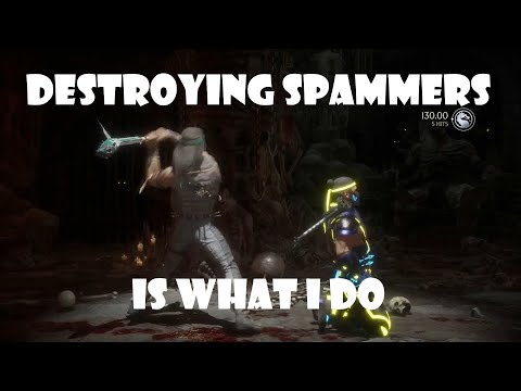 MK11 -Kombat-  SPAMMER Leauge: TRASH TALKING SUB ZERO/SHEEVA SPAMMER DESTROYED BY RAIDEN/NIGHTWOLF!!