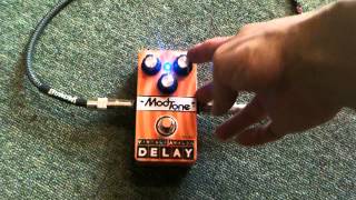 Video thumbnail for ModTone Analog Delay by musicnbooksdotcom