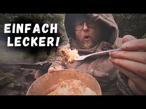 My last overnighter at the trekking site! Bushcraft with the best Palatinate food