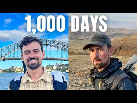 I Walked Around the World for 1,000 Days 🌍