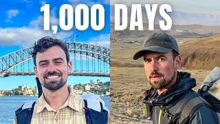 I Walked Around the World for 1,000 Days 🌍