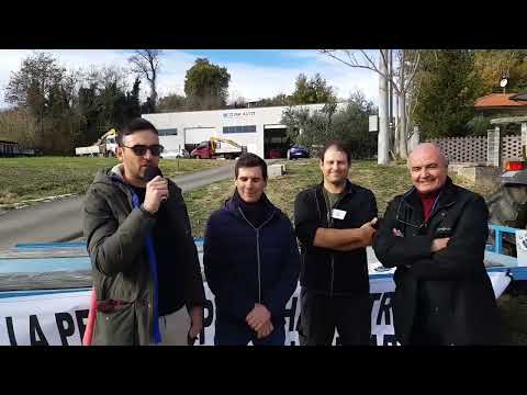 la protesta dei viticoltori a Villamagna Alessio Emilio Zannini Fabio Paolini  Fabrizio Di Clerico