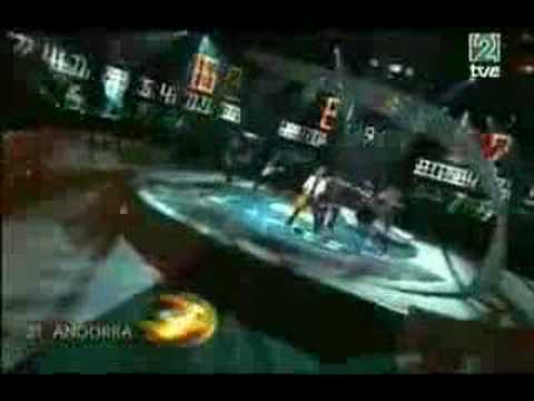 Andorra Eurovision Helsinki 2007 live semifinal