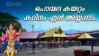 പൊന്മല കയറ്റം കഠിനം എൻ അയ്യപ്പാ... | ശബരിമല വൃതം എടുക്കേണ്ട രീതി 2024 | Kerala Paithrukam