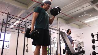 Bicep DB Single Curls
