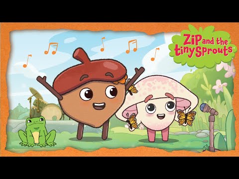 When We Unite 🎤 Animated Sing Along 🎶 | Animated Kids Song |  Zip and the Tiny Sprouts