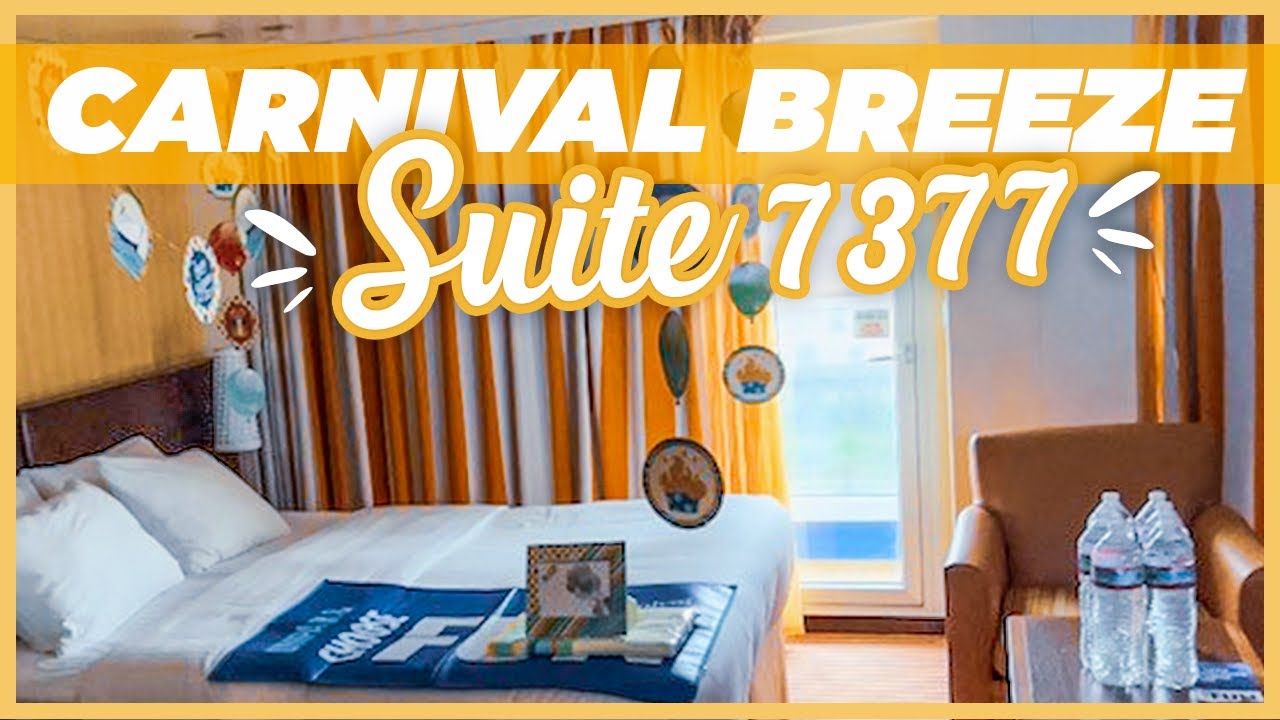 Carnival Breeze - Cabin 7377 - Video 2