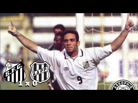 Santos 1 x 0 Ponte Preta - 12/03/2000 - Melhores Momentos - Narração: Jota Jr