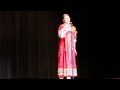 Tanya Malykh sings "Solovey" at CHS ...