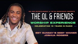 BET Sunday's Best Winner Joshua Rogers Performs 'Still Gon' Trust'