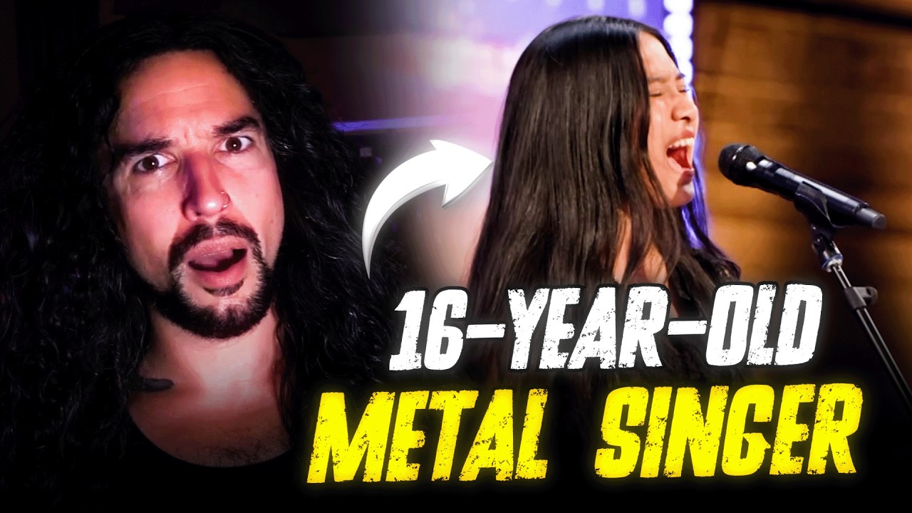 16 Year Old Metal Singer Shocks AGT | First Reaction & Vocal Analysis