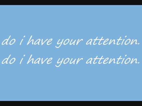 The Blood Arm - Do I Have Your Attention w. Lyrics