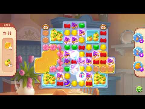 Homescapes level 2090 - 17 Moves - No Boosters #Bubunka