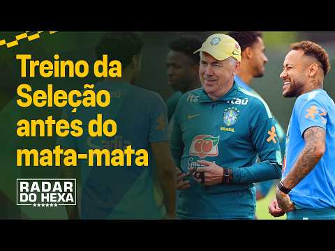 AO VIVO: ASSISTA AO TREINO DA SELEÇÃO BRASILEIRA E A PREPARAÇÃO PARA ENFRENTAR O JAPÃO!