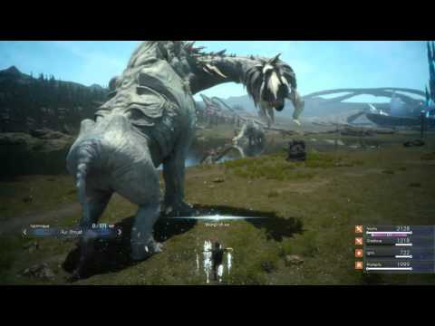 Final Fantasy XV Episode Duscae 2.0 Demo - Gameplay