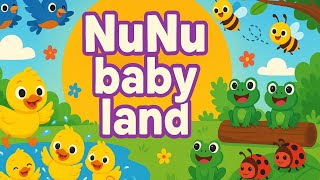 Counting 10 Little Animals: A Playful Journey | NuNu Land | Nursery Rhymes &amp; Kids song. 