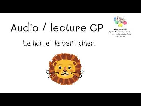 Le lion et le petit chien