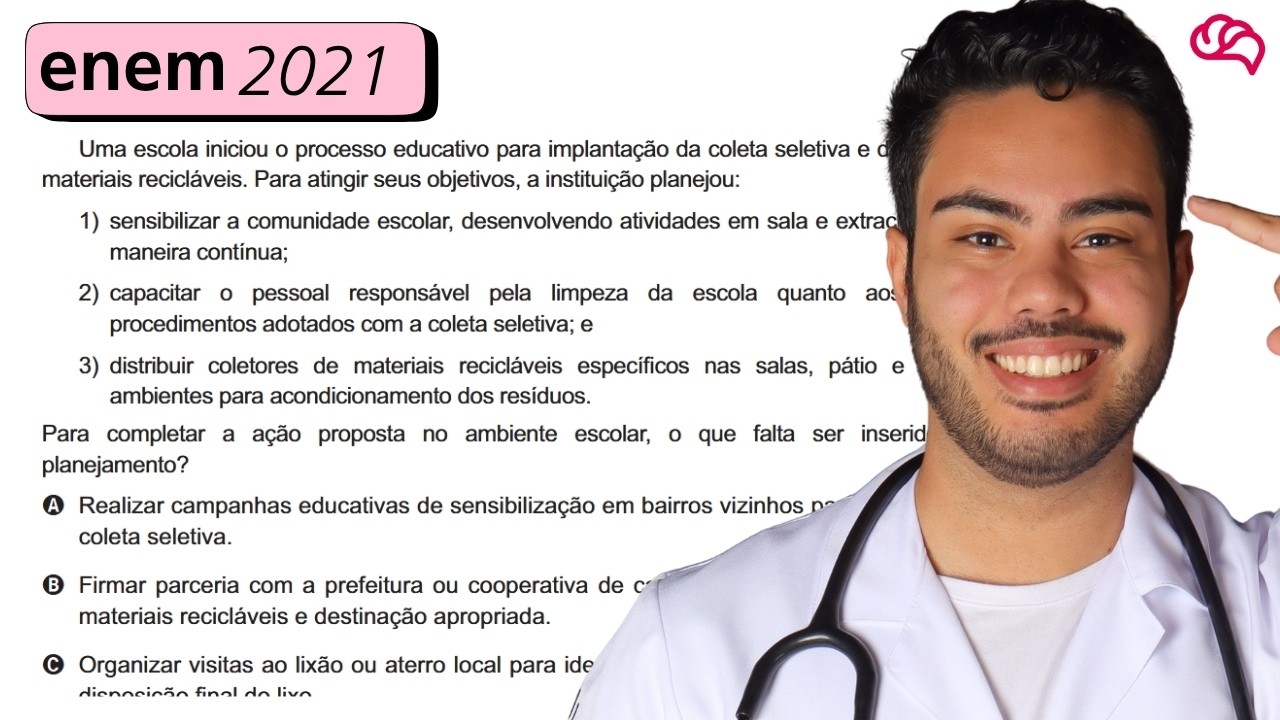 Resolução em Vídeo — Questão 111 ENEM 2021