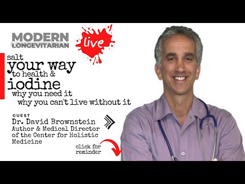 Salt Your Way to Health & Iodine Why You Need it with Dr. David Brownstein