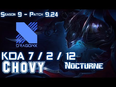 DRX Chovy NOCTURNE vs KATARINA Mid - Patch 9.24 KR Ranked