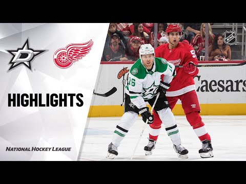 Stars @ Red Wings 10/06/19 Highlights