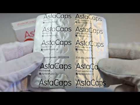 AstaCaps Astaksantiini + E-vitamiini 60 kaps