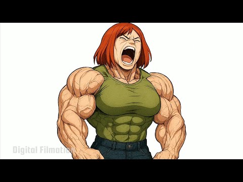 Fmg Transformation Animation - Skinny to Muscular Crazy Muscle growth 🔥💪