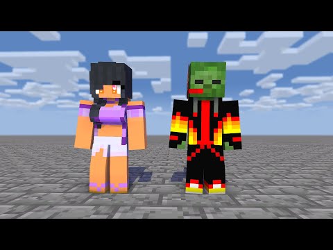 MONSTER SCHOOL : WALKER DANCE MEME APHMAU AND FIRE ZOMBIE - MINECRAFT ANIMATION