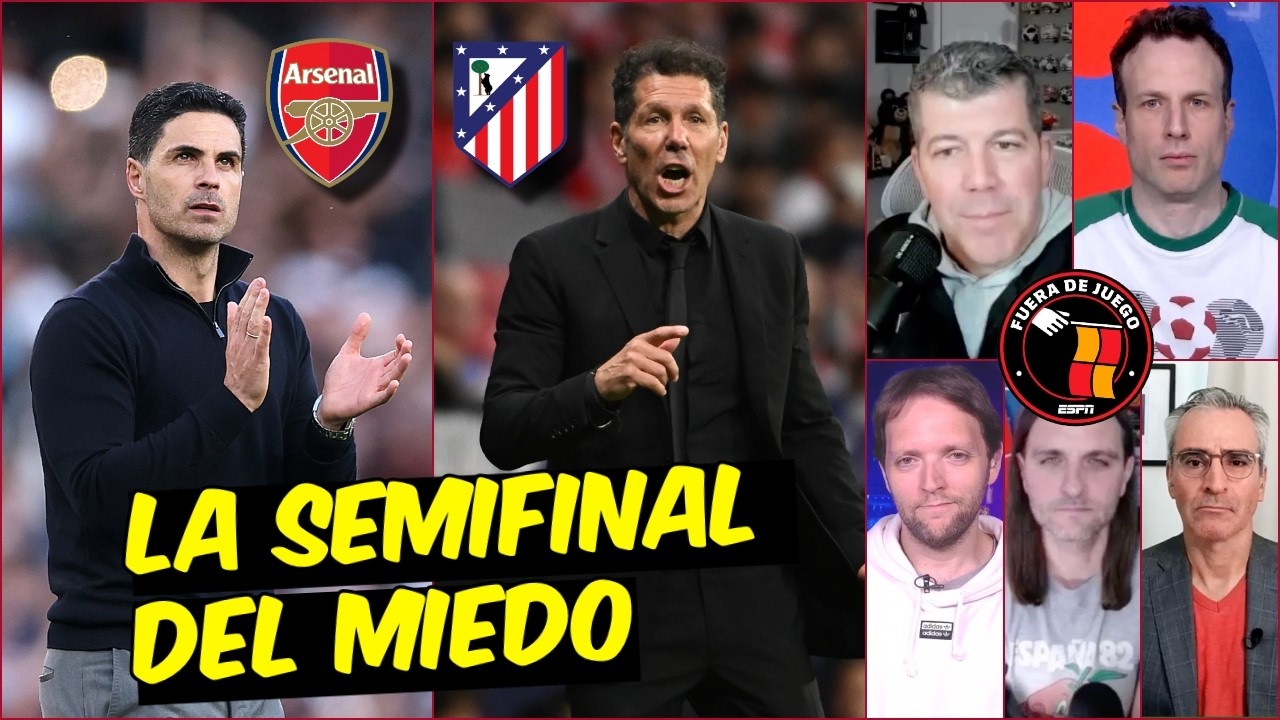 ARSENAL llega en MAL MOMENTO ante el ATLÉTICO DE MADRID en la CHAMPIONS LEAGUE | Fuera De Juego